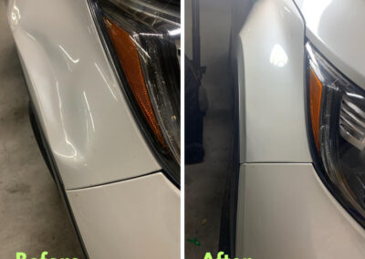 Before and After Dent Repair San Francisco CA