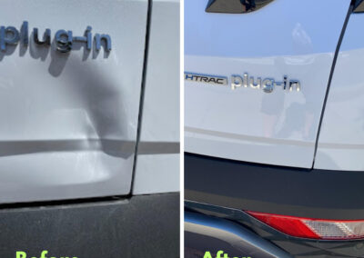 Before and After Dent Repair San Francisco CA