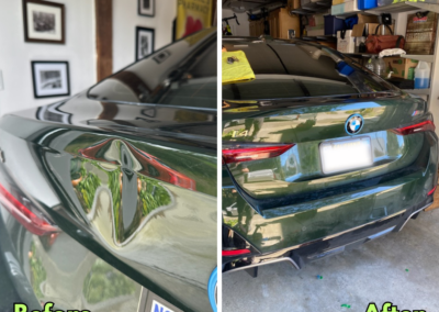 Before and After PDR, Dent Repair
